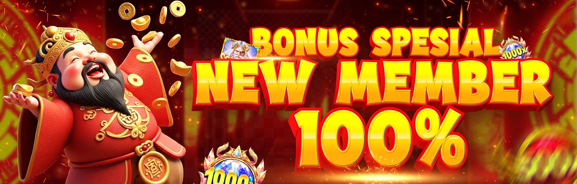 Bonus New Member 100% DOASLOT
